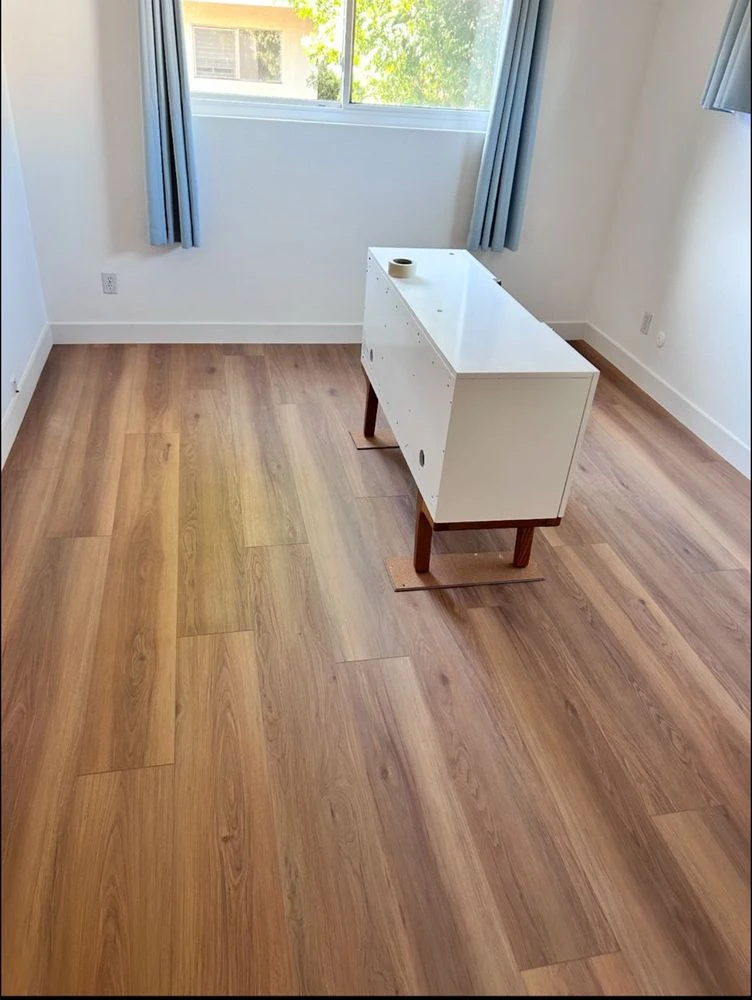 SPC plank replacement -bedroom