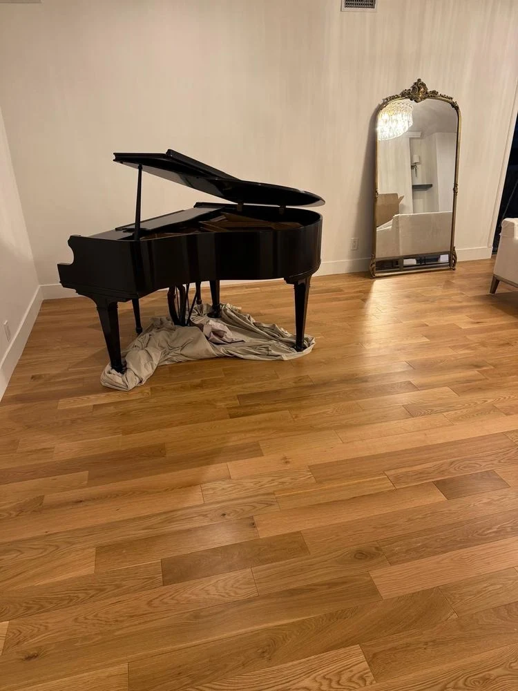 New hardwood floor installation by My Flooring Expert in Los Angeles